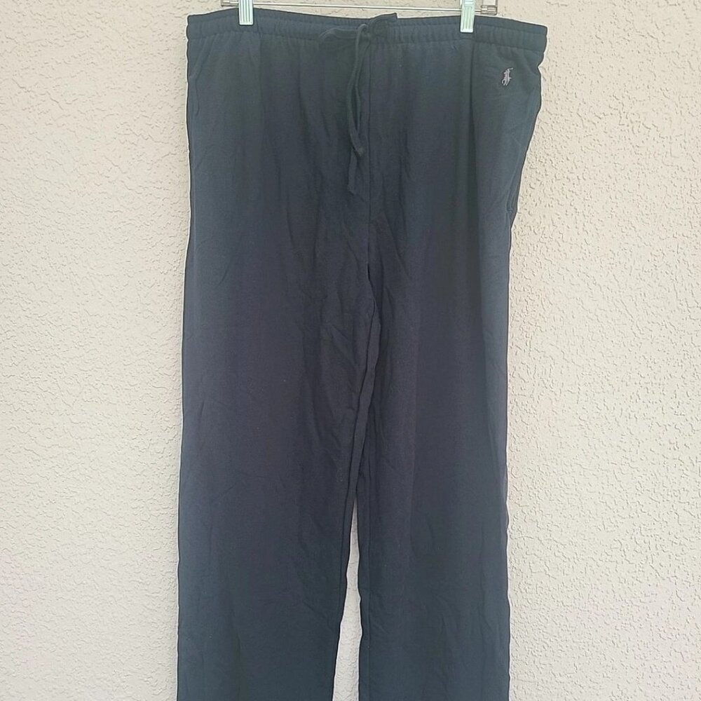 Polo Ralph Lauren Men's Black Sleepwear Pajama Pants Sz Large